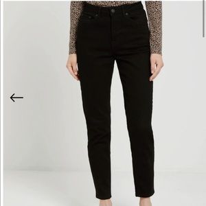 BNWT Frank & Oak stevie black jeans